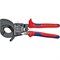 Кабелерез c трещоткой KNIPEX d 32 мм (240 мм^2, MCM 500) 250 мм 248-156784 - фото 4598725