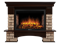 Комплект электрокаминов с искусственным камнем Electrolux EFP/P-3020LS с порталом Firelight Forte Wood 30 камень тем., шпон венге M227522 - фото 4743528