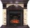 Комплект электрокаминов с искусственным камнем Royal Flame Dublin арочный сланец с очагом Majestic Black/Brass (Темный дуб) M51339 - фото 4744094 Комплект электрокаминов с искусственным камнем Royal Flame Dublin арочный сланец с очагом Majestic Black/Brass (Темный дуб) M51339 - фото 4744094