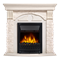 Комплект электрокаминов с искусственным камнем Electrolux EFP/P-1020LS с порталом Firelight Torre Classic камень белый, беленый дуб M134384 - фото 4744429