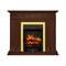 Пристенный электрокамин Royal Flame Valletta Темный дуб с очагом Fobos FX Black/Brass M134554 - фото 4745005 Пристенный электрокамин Royal Flame Valletta Темный дуб с очагом Fobos FX Black/Brass M134554 - фото 4745005
