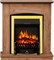 Пристенный электрокамин Royal Flame Barcelona дуб табачный с очагом Fobos FX Black/Brass M217885 - фото 4746975