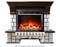 Каменный камин (портал+очаг) InterFlame Exter/Экстер угловой с очагом Jupiter FX M Brass/Black M110051 - фото 4748491 Каменный камин (портал+очаг) InterFlame Exter/Экстер угловой с очагом Jupiter FX M Brass/Black M110051 - фото 4748491