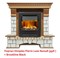 Классический очаг 2D Dimplex Brookline Black M12620 - фото 4757527 Классический очаг 2D Dimplex Brookline Black M12620 - фото 4757527