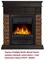 Классический портал для камина Firelight Bricks Wood Classic камень темный, шпон венге M231368 - фото 4758938 Классический портал для камина Firelight Bricks Wood Classic камень темный, шпон венге M231368 - фото 4758938
