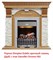 Классический портал для камина Dimplex Dublin арочный сланец белый (Дуб) M25774 - фото 4759371 Классический портал для камина Dimplex Dublin арочный сланец белый (Дуб) M25774 - фото 4759371