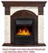 Классический портал для камина Firelight Torre Classic Белый/Тёмный дуб M51419 - фото 4759540 Классический портал для камина Firelight Torre Classic Белый/Тёмный дуб M51419 - фото 4759540