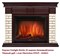 Широкий портал Firelight Bricks 25 кирпич Бежевый/шпон Тёмный дуб M98539 - фото 4759730 Широкий портал Firelight Bricks 25 кирпич Бежевый/шпон Тёмный дуб M98539 - фото 4759730