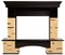 Широкий портал Firelight Pietra Nuovo 25 камень сланец натуральный, шпон темный дуб M231387 - фото 4760714