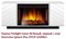Широкий портал Firelight Como 30 белый, черный M218490 - фото 4760831 Широкий портал Firelight Como 30 белый, черный M218490 - фото 4760831