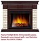 Угловой широкий портал Firelight Bricks 25U (угловой) камень бежевый, шпон темный дуб M231409 - фото 4761299 Угловой широкий портал Firelight Bricks 25U (угловой) камень бежевый, шпон темный дуб M231409 - фото 4761299