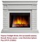 Угловой широкий портал Firelight Bricks 25U (угловой) камень белый, белая эмаль M231412 - фото 4761362 Угловой широкий портал Firelight Bricks 25U (угловой) камень белый, белая эмаль M231412 - фото 4761362