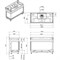 Панорамный газовый камин Faber Duet Smart L M17685 - фото 4762937 Панорамный газовый камин Faber Duet Smart L M17685 - фото 4762937