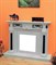 Облицовка для дровяных каминов DeMarco CALISTO Carrara Light M109237 - фото 4770475
