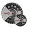 Алмазный диск GEMDA 350x25.4x40x3.2x10/12мм (бетонная дорога  мокрый) 142-204315 - фото 4836632