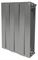 Биметаллический радиатор Royal Thermo Piano Forte 500 Silver Satin 4 секц. M100437 - фото 5162946