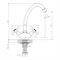 Смеситель для кухни DECOROOM DR54028 хром T0045979 - фото 5406998 Смеситель для кухни DECOROOM DR54028 хром T0045979 - фото 5406998