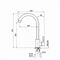 Смеситель для кухни Point светло-бежевый PN3101BG T0064536 - фото 5407108 Смеситель для кухни Point светло-бежевый PN3101BG T0064536 - фото 5407108