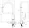 Смеситель для кухни ESKO хром SPb 519 T0042799 - фото 5408302 Смеситель для кухни ESKO хром SPb 519 T0042799 - фото 5408302