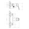 Смеситель для душа DECOROOM DR21056 хром T0045954 - фото 5412042 Смеситель для душа DECOROOM DR21056 хром T0045954 - фото 5412042