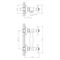 Смеситель для душа DECOROOM DR54055 хром T0045981 - фото 5412133 Смеситель для душа DECOROOM DR54055 хром T0045981 - фото 5412133