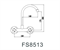 Смеситель для раковины Savol Fmark, сатин, FS8513 T0106530 - фото 5424321 Смеситель для раковины Savol Fmark, сатин, FS8513 T0106530 - фото 5424321