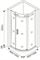 Душевой уголок BAS ALTAIR R-90-C-CH T0002954 - фото 5444395 Душевой уголок BAS ALTAIR R-90-C-CH T0002954 - фото 5444395