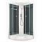 Душевая кабина DOMANI-SPA Delight Slim 99 низкий поддон, прозр. стекло, задн.черная стекл. панель, б/э, DS01DS99LBCl00 T0046570 - фото 5445533 Душевая кабина DOMANI-SPA Delight Slim 99 низкий поддон, прозр. стекло, задн.черная стекл. панель, б/э, DS01DS99LBCl00 T0046570 - фото 5445533