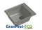 Мойка из искусственного камня Granfest-ECO 420*480 серый T0011775 - фото 5450339
