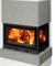 Готовый дровяной каминокомплект ABX Norfolk сиенит, правый M214990 - фото 5562144