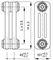 Стальной трубчатый радиатор 3-колончатый IRSAP TESI RR3 3 0200 YY 01 A4 02 1 секция M130723 - фото 5637687 Стальной трубчатый радиатор 3-колончатый IRSAP TESI RR3 3 0200 YY 01 A4 02 1 секция M130723 - фото 5637687