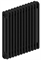 Стальной трубчатый радиатор 3-колончатый IRSAP TESI 30565/12 Т30 cod.10 (RAL9005 черный) (RR305651210A430N01) M130922 - фото 5639036