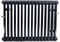 Стальной трубчатый радиатор 3-колончатый IRSAP TESI 30565/16 Т30 cod.10 (RAL9005 черный) (RR305651610A430N01) M130926 - фото 5639962