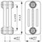 Стальной трубчатый радиатор 4-колончатый IRSAP TESI RR4 4 0200 YY 01 A4 02 1 секция M130792 - фото 5644426 Стальной трубчатый радиатор 4-колончатый IRSAP TESI RR4 4 0200 YY 01 A4 02 1 секция M130792 - фото 5644426
