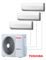 Внешний блок мульти сплит-системы на 3 комнаты Toshiba RAS-3M18G3AVG-E M234896 - фото 5739147 Внешний блок мульти сплит-системы на 3 комнаты Toshiba RAS-3M18G3AVG-E M234896 - фото 5739147