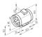 Круглый канальный вентилятор Helios MV 100 B d100 M137968 - фото 5931036 Круглый канальный вентилятор Helios MV 100 B d100 M137968 - фото 5931036